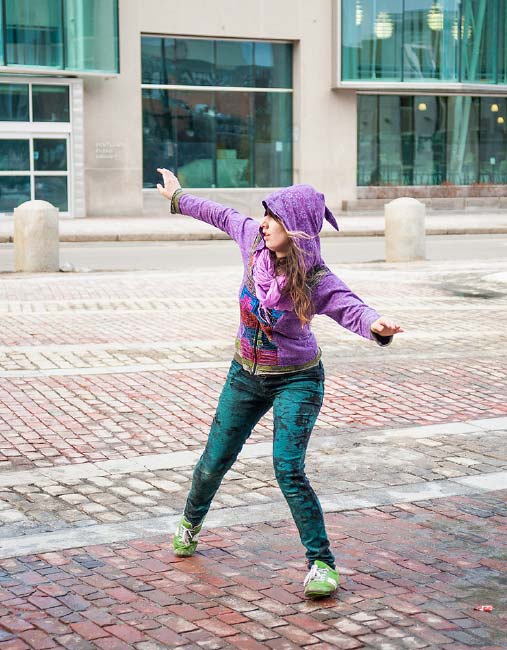 February Dancer, Monument Square
